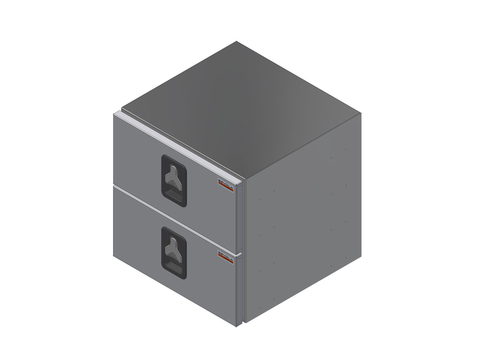 BevoBox mix Premium 600x600x600 2 skuffer