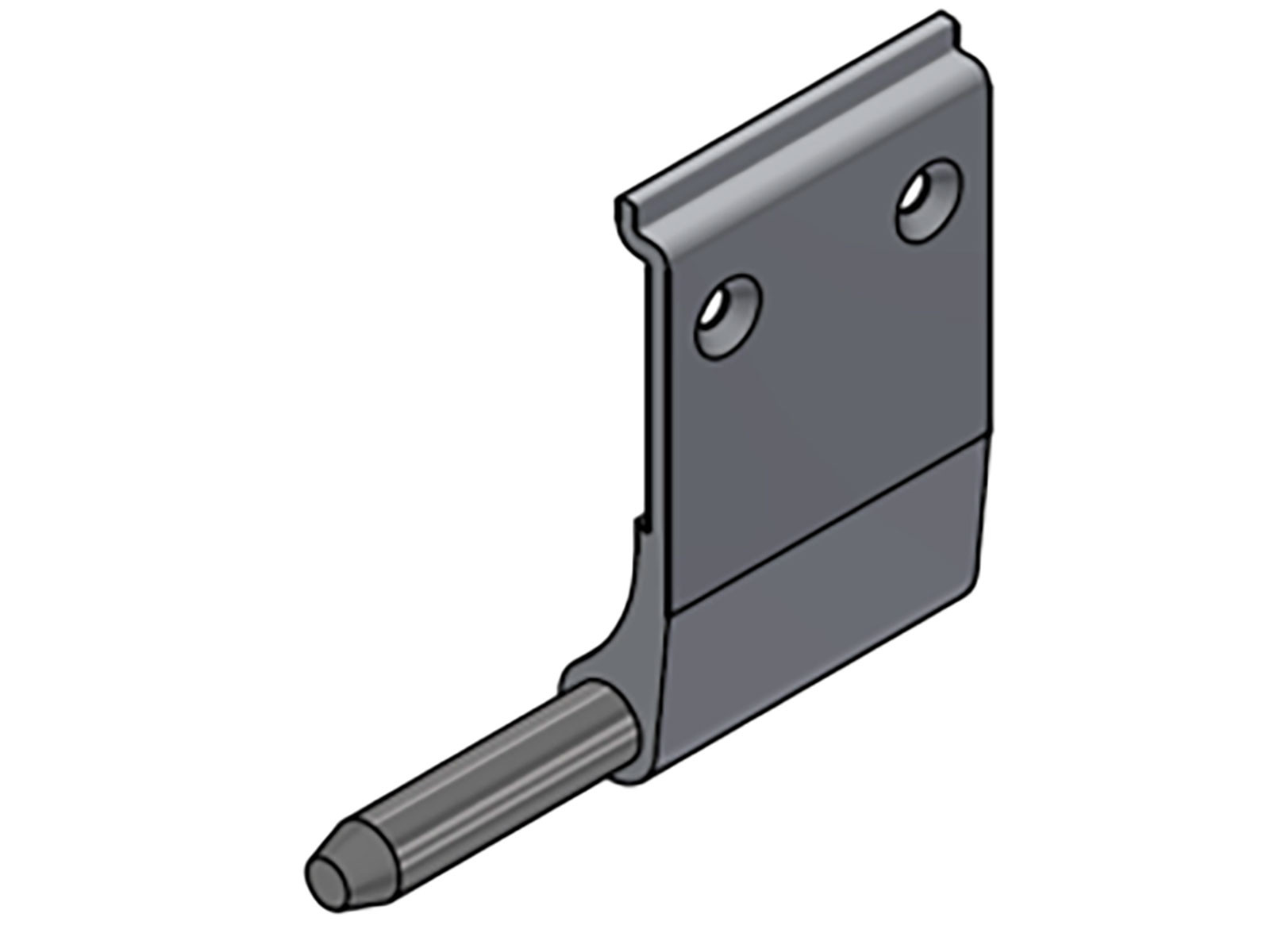 Hengsel Venstre 170mm lang tapp