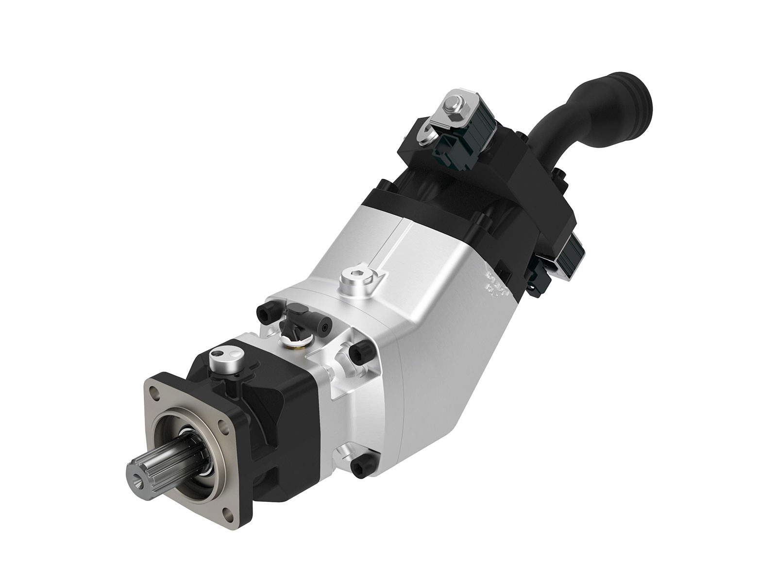 F4 dobbelpumpe F4-57/57-R-520 m/clutch