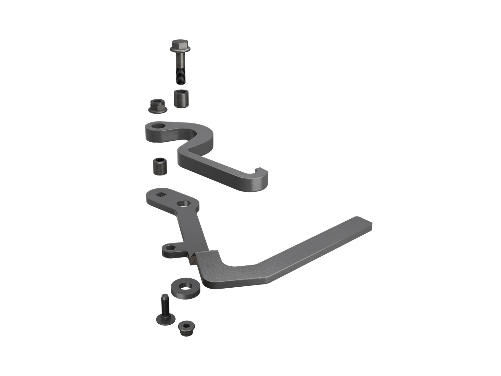 URSP-2 180 Låsespak og håndtakssett - venstre