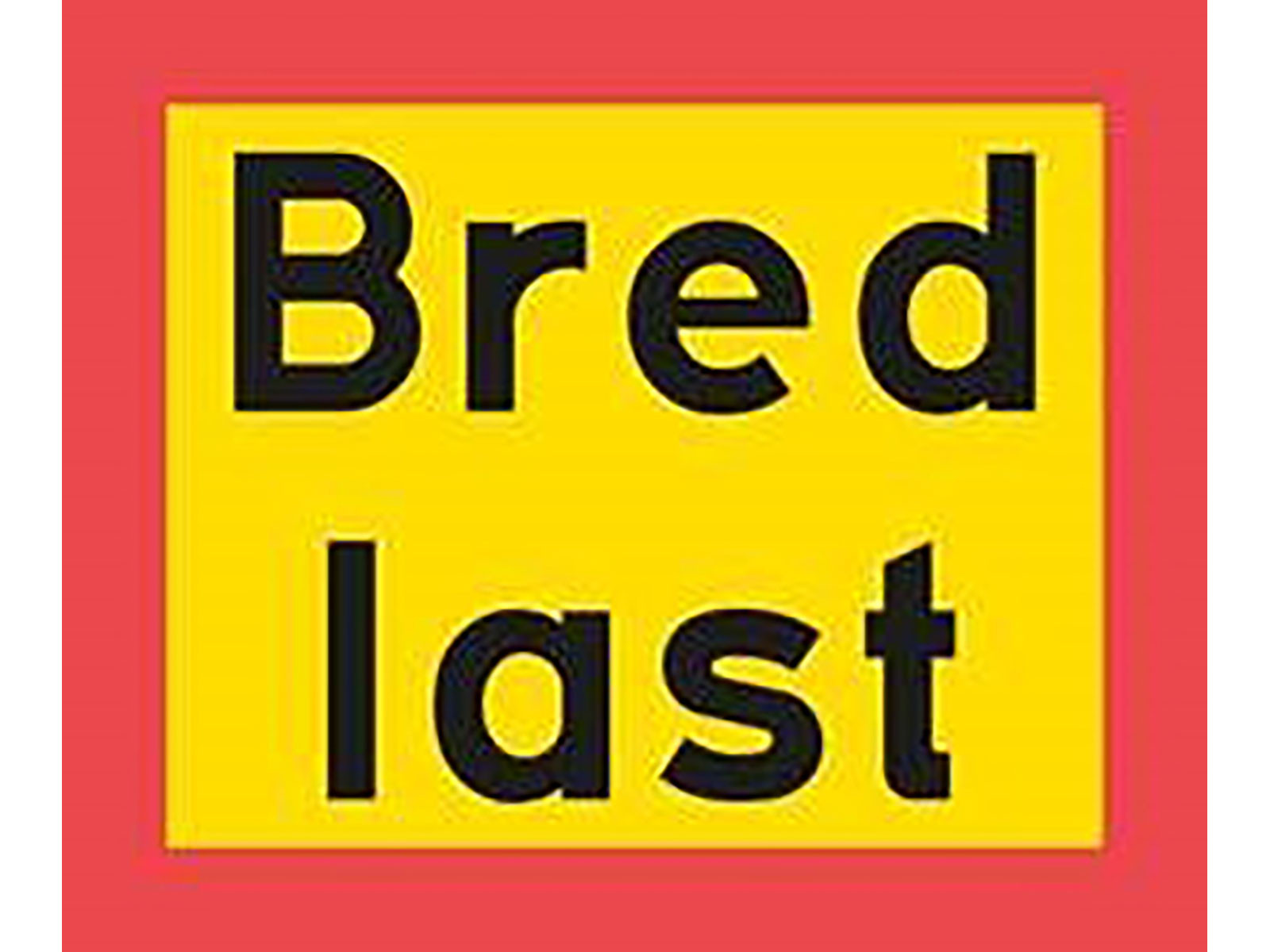 BRED LAST 600X500X2mm