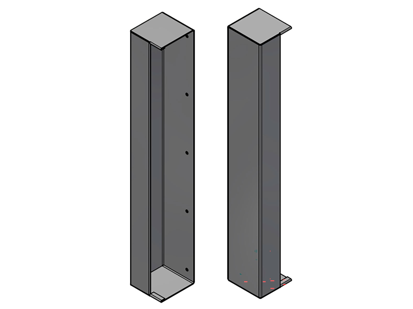 Afstandsstykke BevoBox 500x75