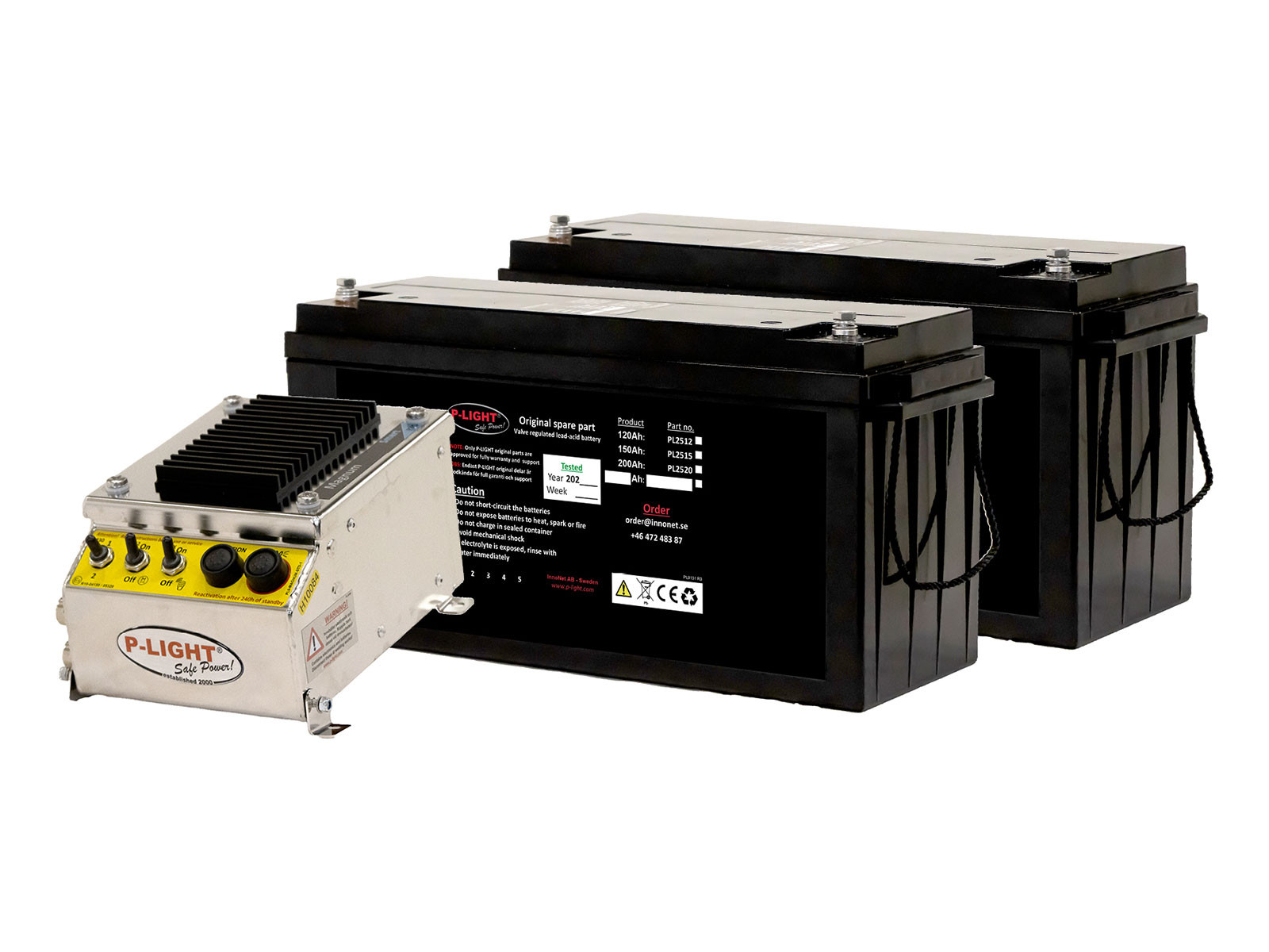 Magnum Splitt 20A/120Ah STD