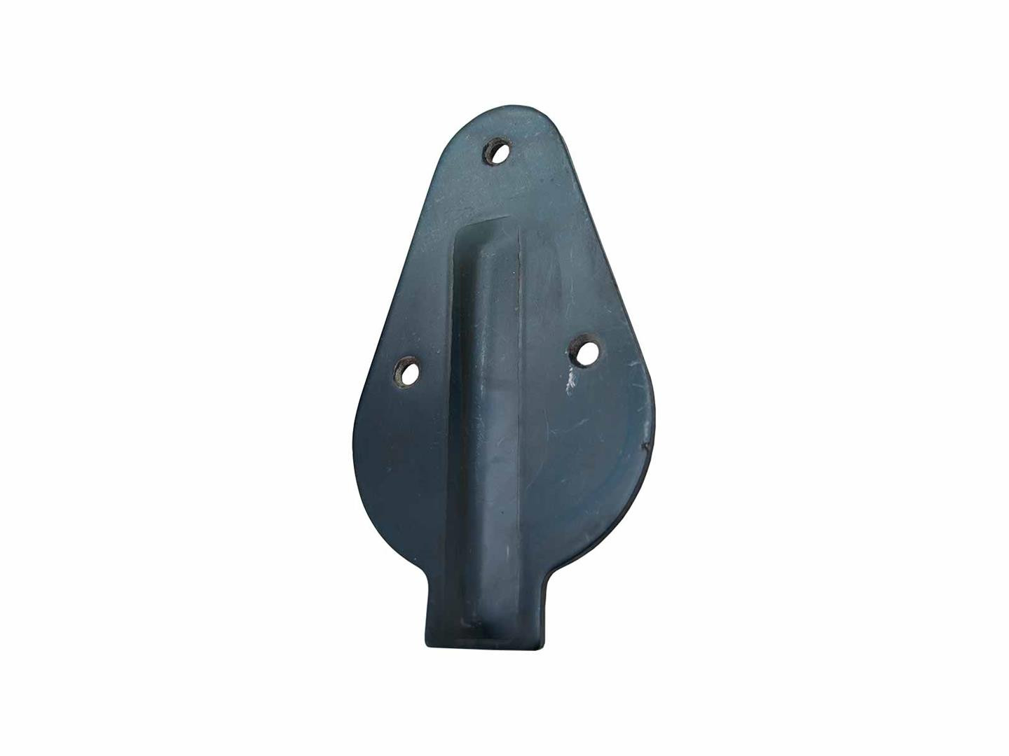 Hængselplade 232x5mm rå - 2035