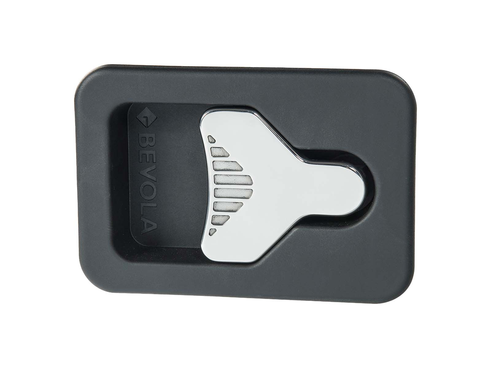 Plastlås for Bevobox, komplett - Med neopren pakning - 176x120mm. - .