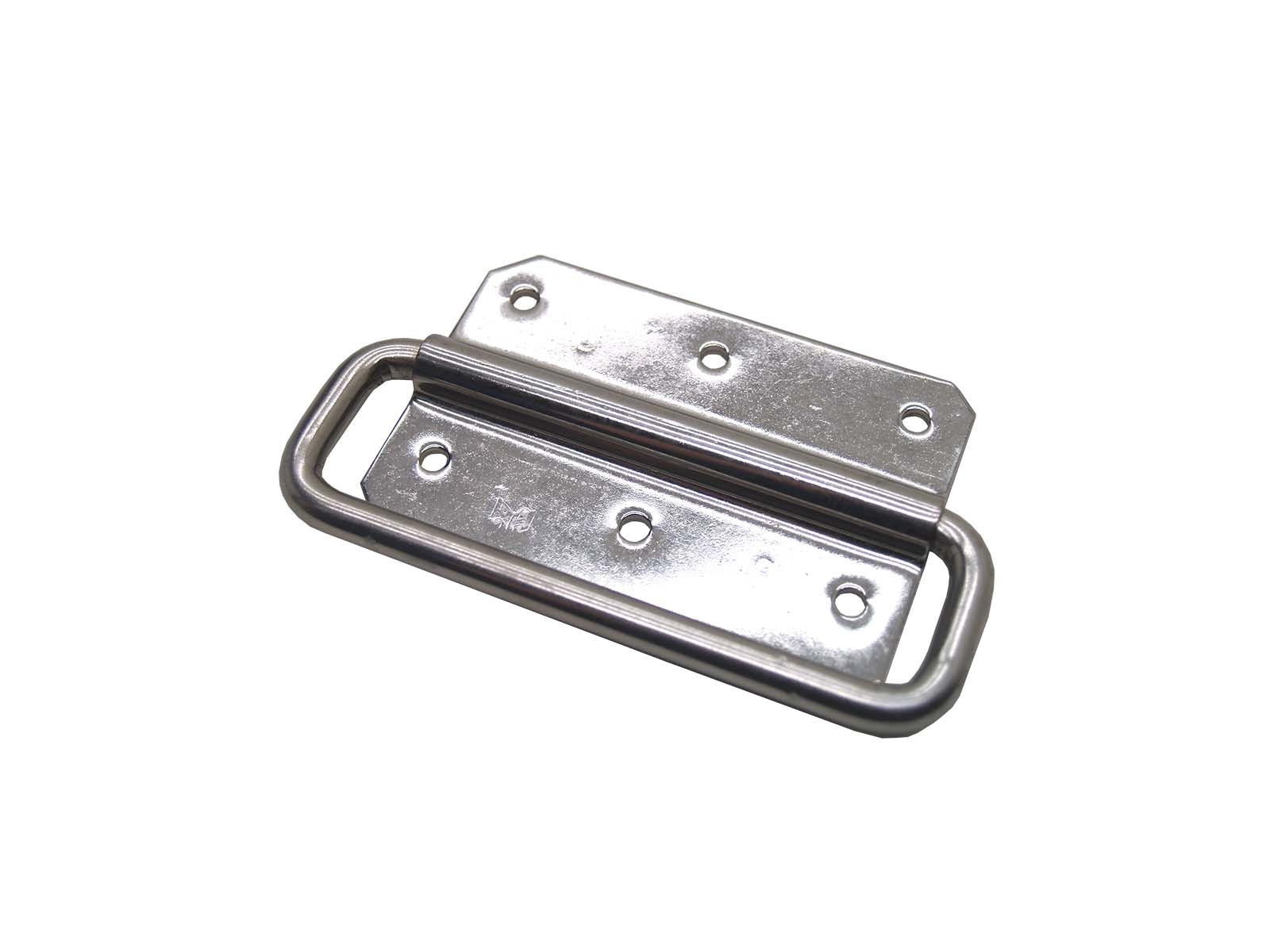 Håndtak rustfritt,utenpåliggende,125/100x70mm - 2387