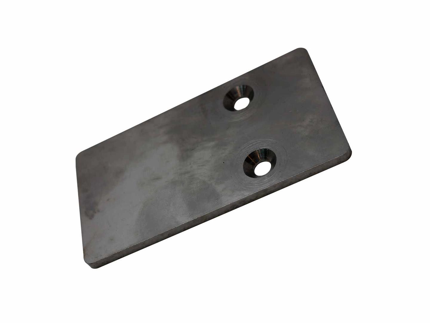Hængsel plade f/dobbelt. 350082 - Rustfri