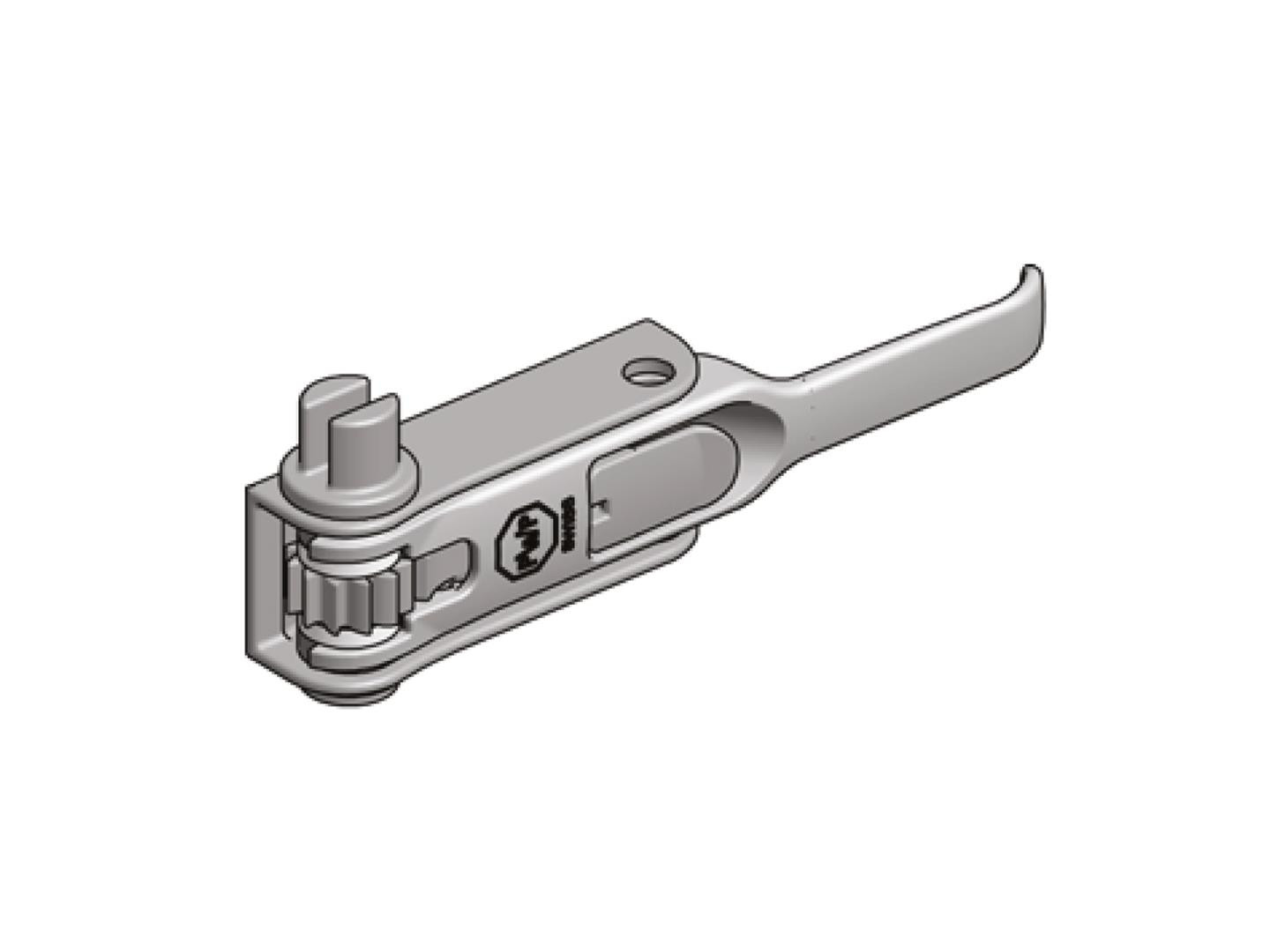 Presenningsstrammer PWP Venstre for. m/sliss, -  D=36mm,  2 200 101