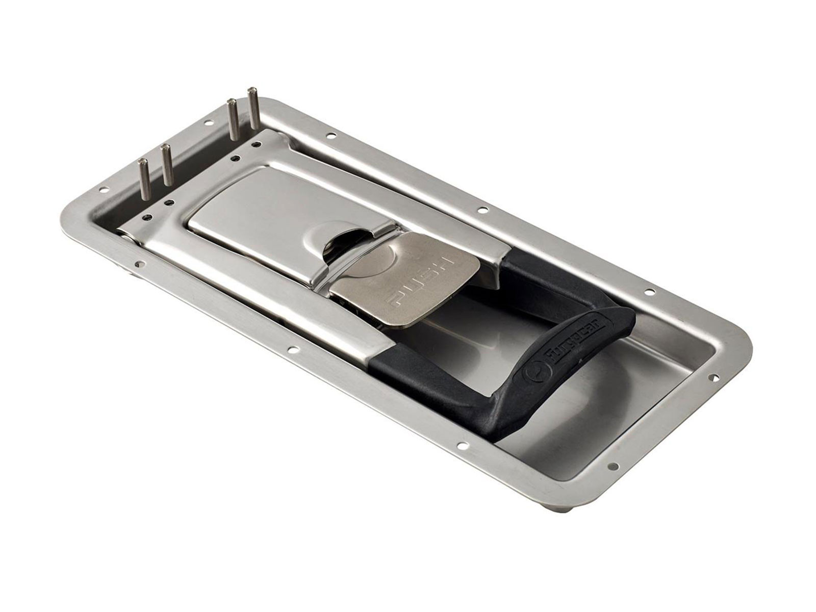 Dørlås Pommier Push 29mm f/ 16mm aksel - 020911563.