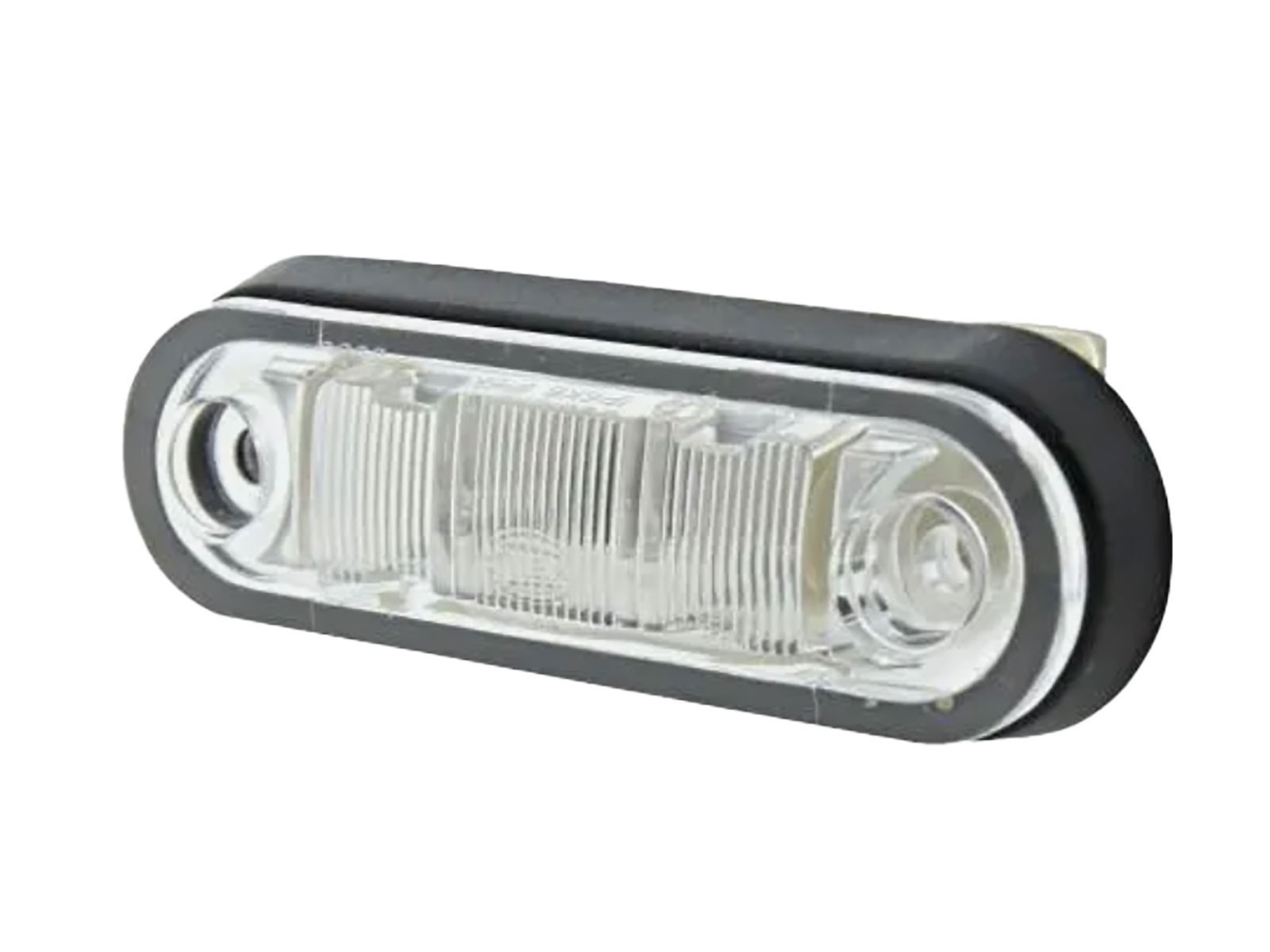 Markeringslampe orange - LED klart glas - 2450mm kabel - Passer Marlen og Kelsa