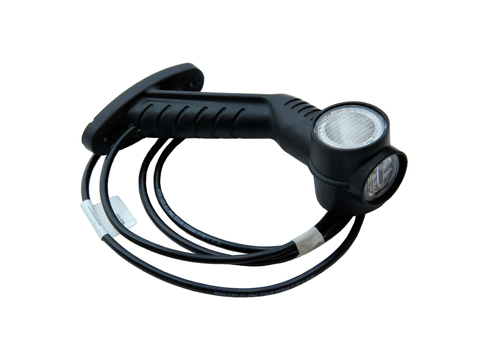 Markeringslampe Superpoint III LED høyre - Med ASS2 tilslutning og 1750mm kabel - Rød/hvit/gul  31-3306-017