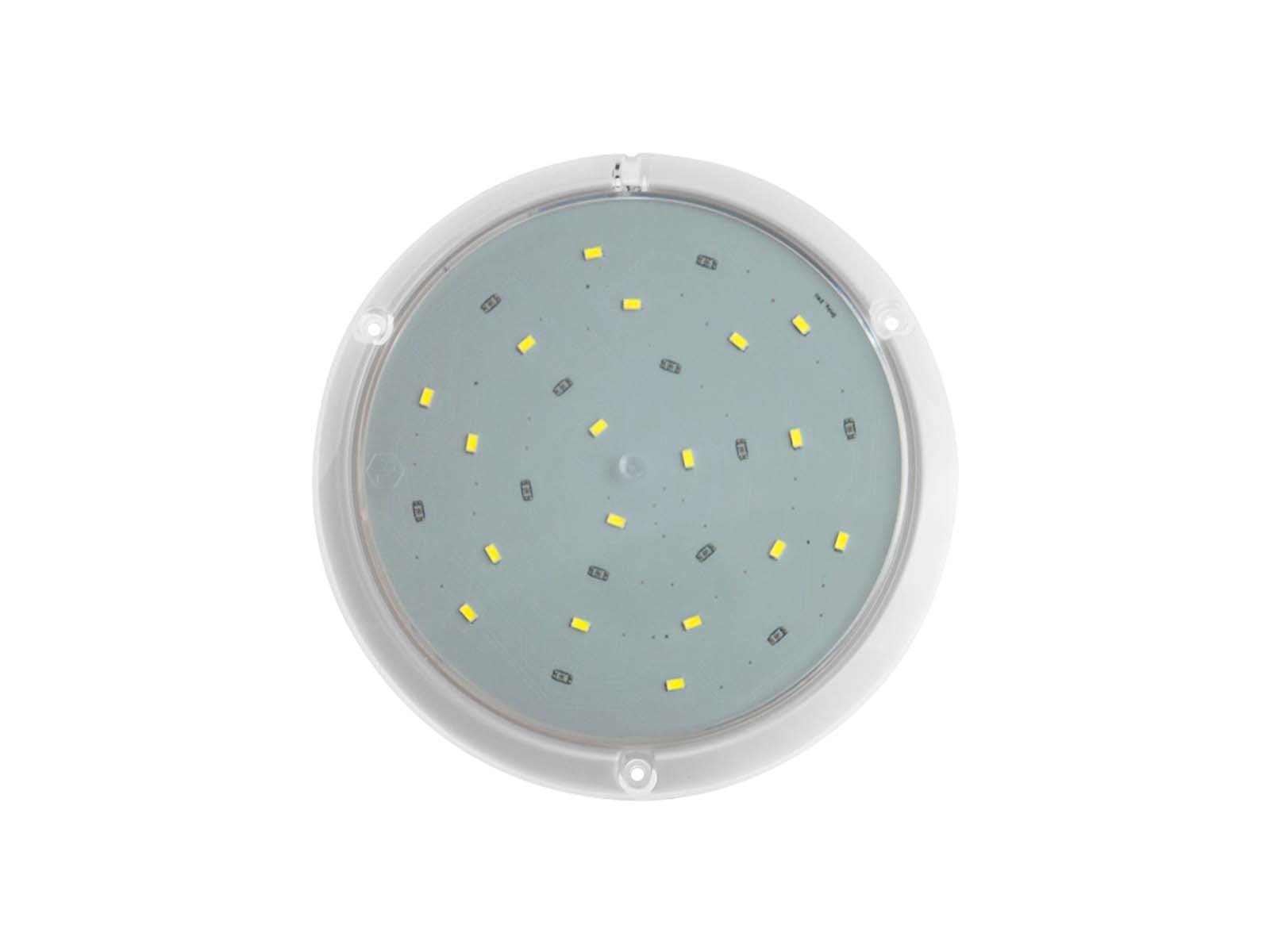 Taklampe Plafonnier 24V 30LED Ø195mm 500lumen IP67