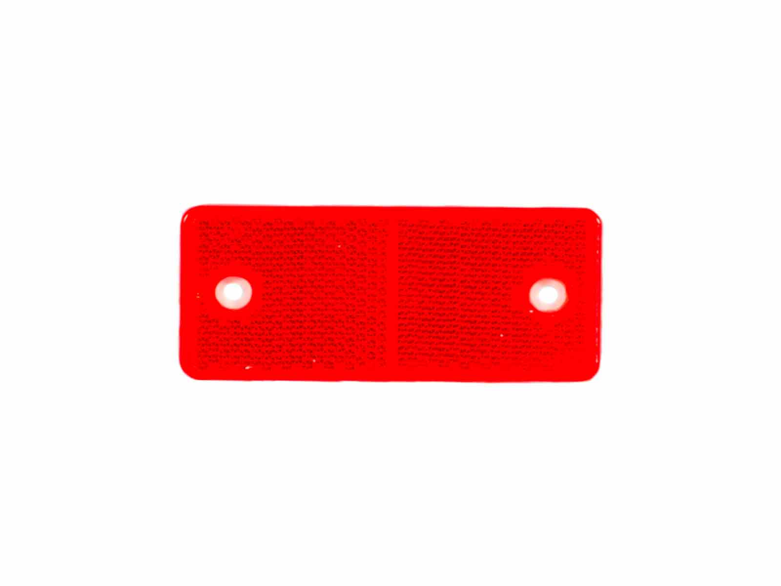 Refleks rød, 94x44x6mm MIB