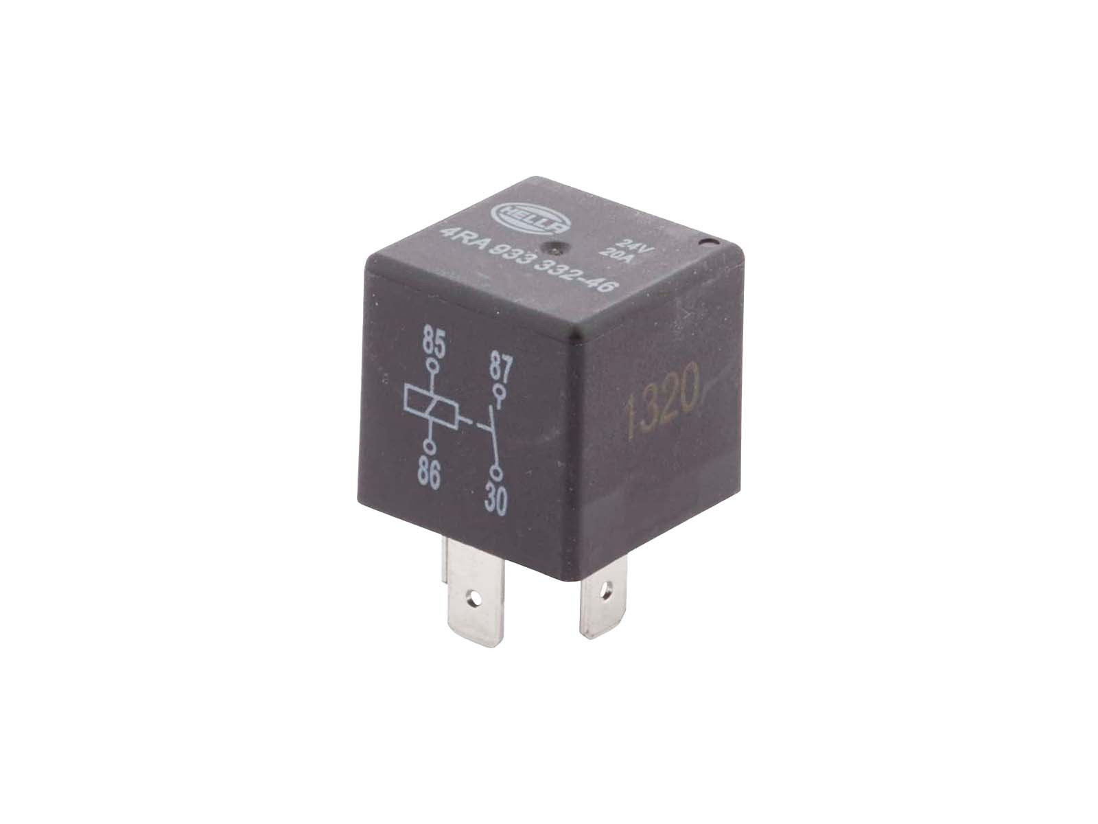 Arbeidsrele 24V 20A U/H - 4RA 933 332-461