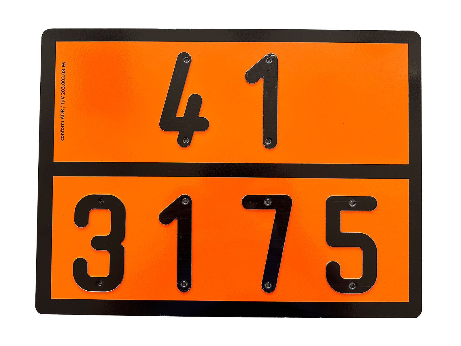 ADR skilt - 41/3175 400x300mm - 38.199.00