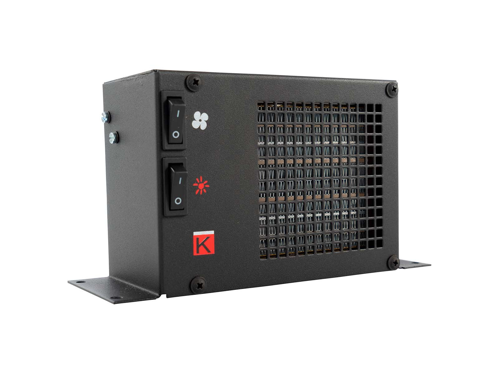 Varmeelement m/vifte 24v/300W. - L: 219mm H:121,5 mm B:80 mm - 12030322