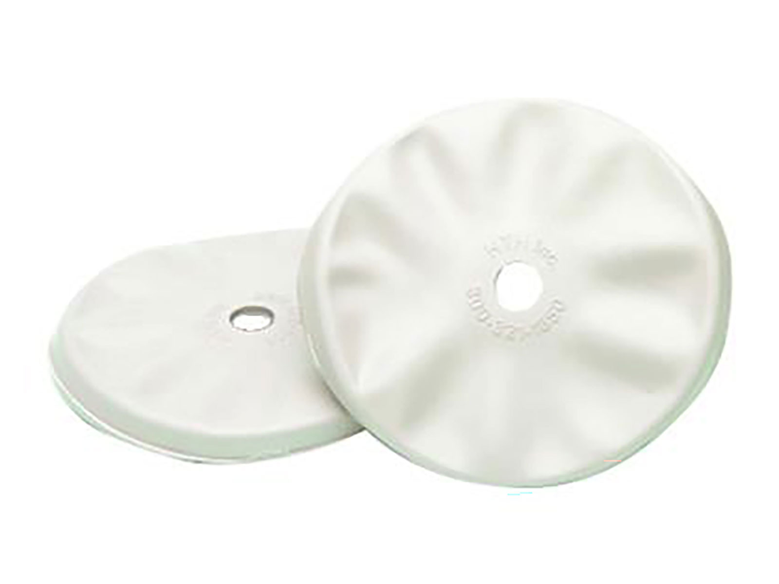 Gummifot, hvit,  Kit 2 stk.  (til magnet 498268)  - MB100