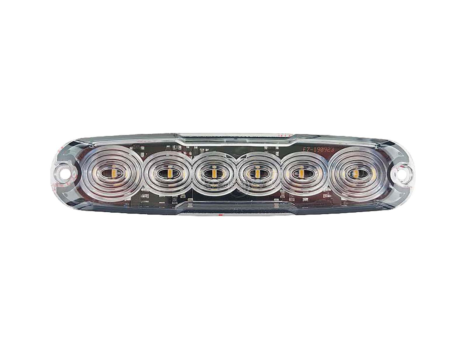 Baglygte: Bag-, bremse- og blinklys 12/24V - 12ARM