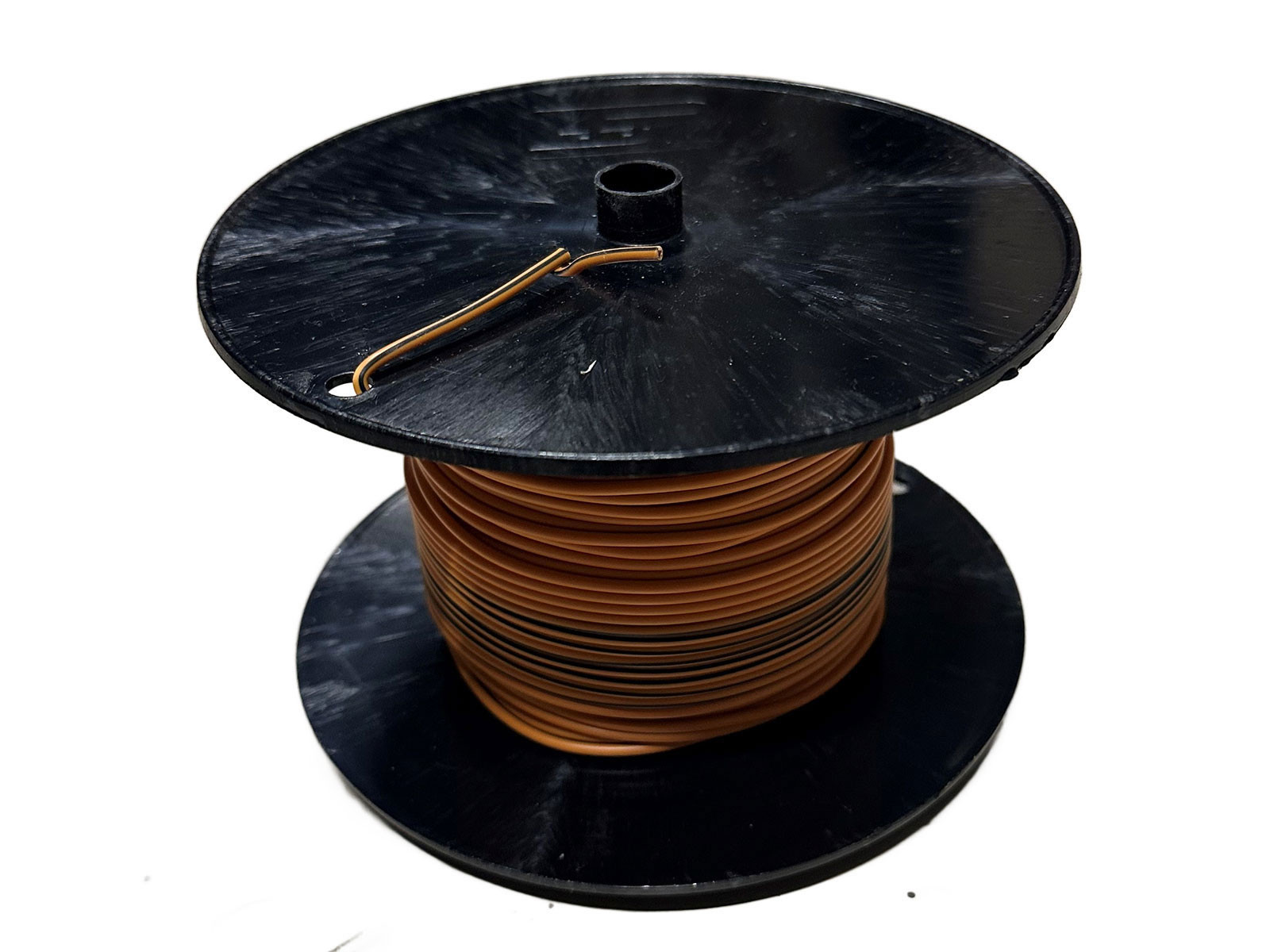 El.kabel 1x0,75mm² oransje/svart - 05050 oransje/svart