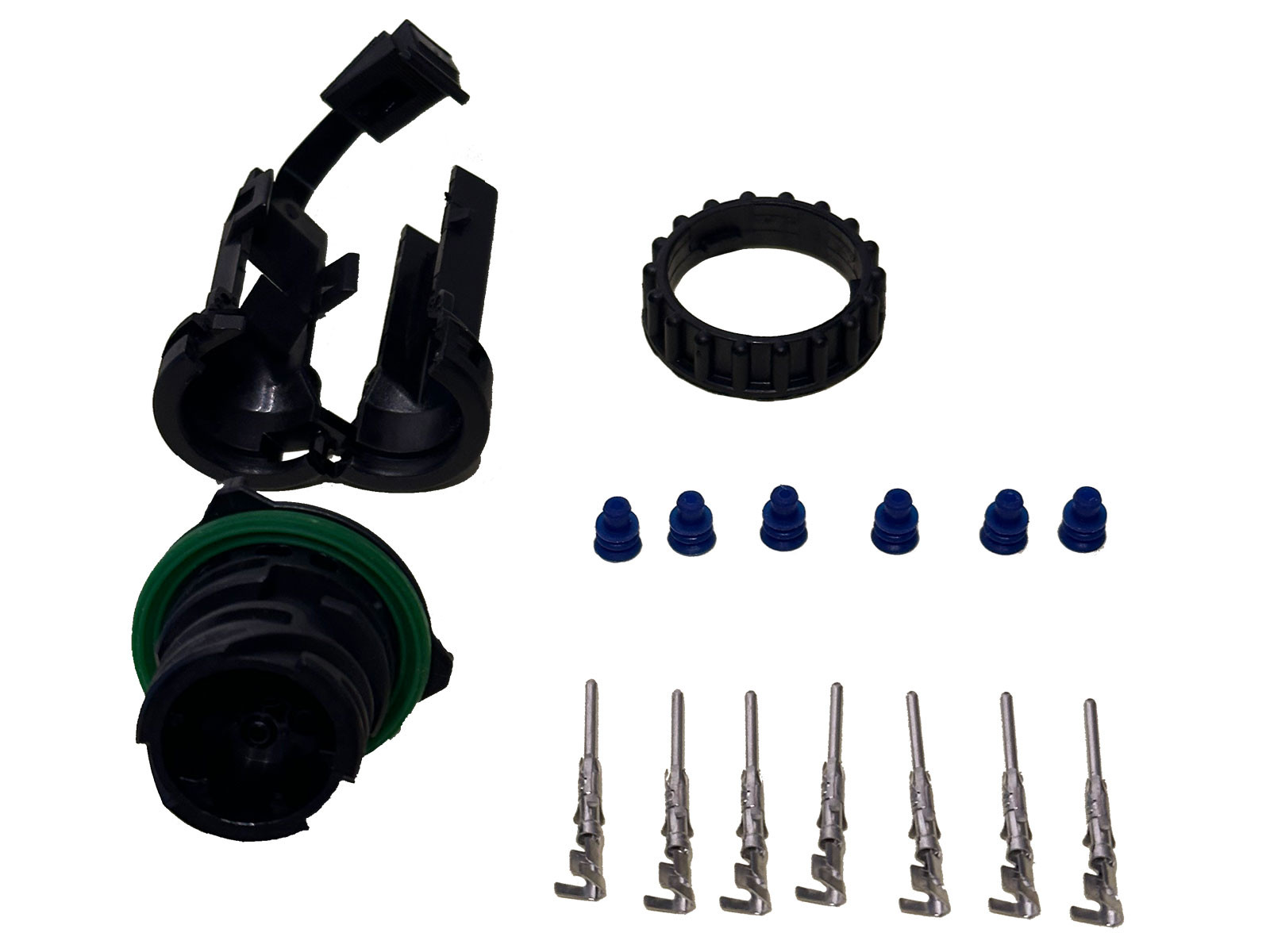 Skjøtestykke for 7-polet kontakt.