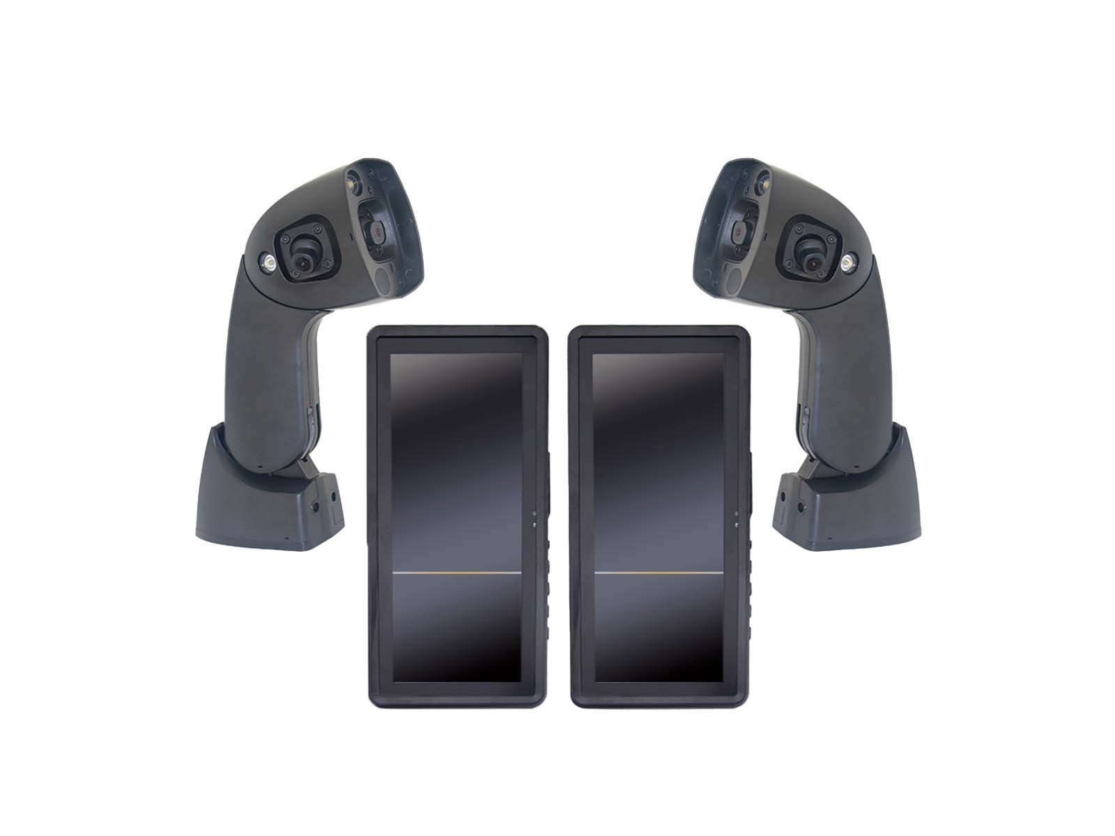 BevoCam Sidespejlkamera med lang arm højre/venstre - VD-1237 Long Arm Set