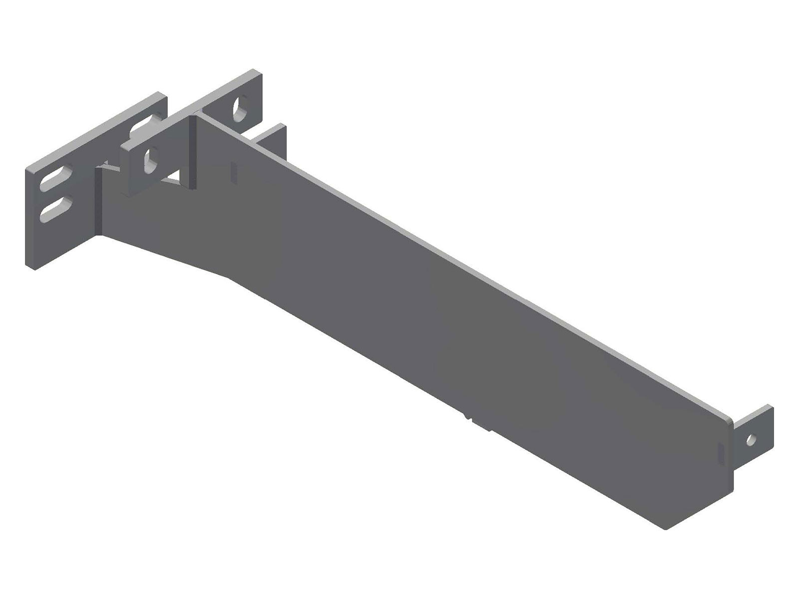 Brakett for nettkasser venstre galvanisert Pallift/Hyva - 20231394