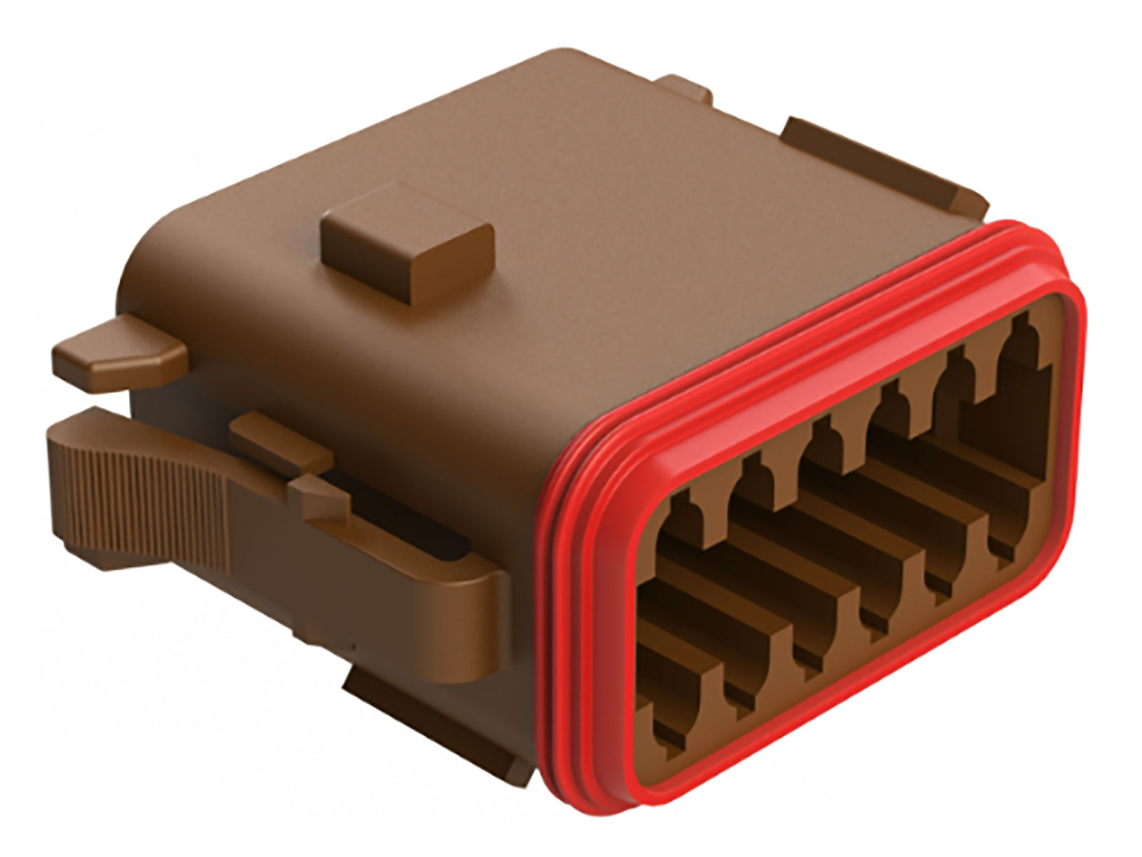 Stikhus Deutch for 12pin hun Brun