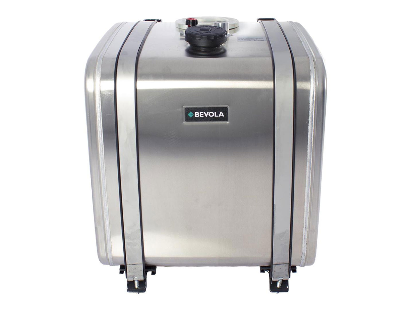 Hydraulikktank 250L, 650x650x650mm alu komplett uten filter - H2ALBL06522BE