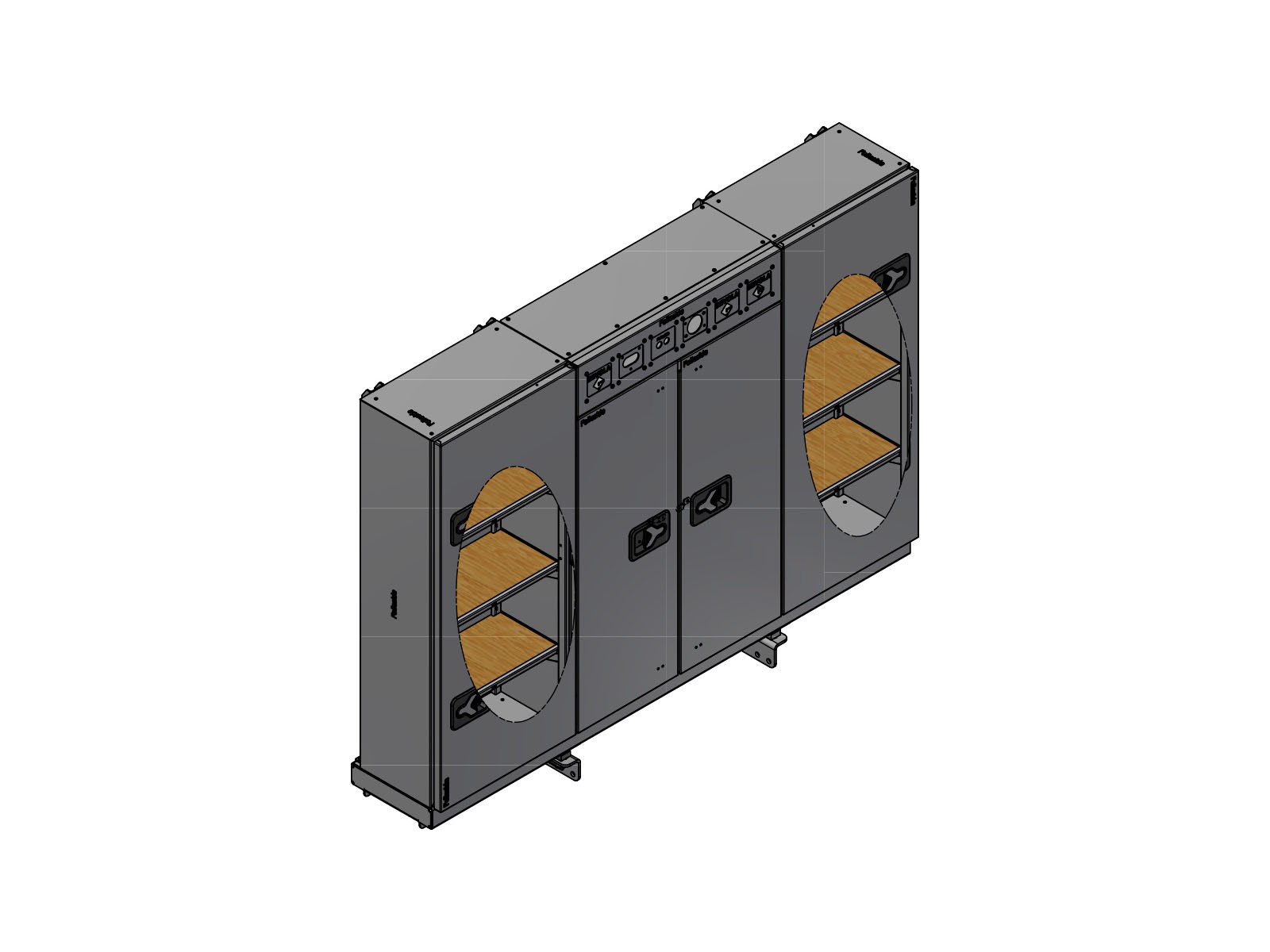Kassesystem modul u.topskab
