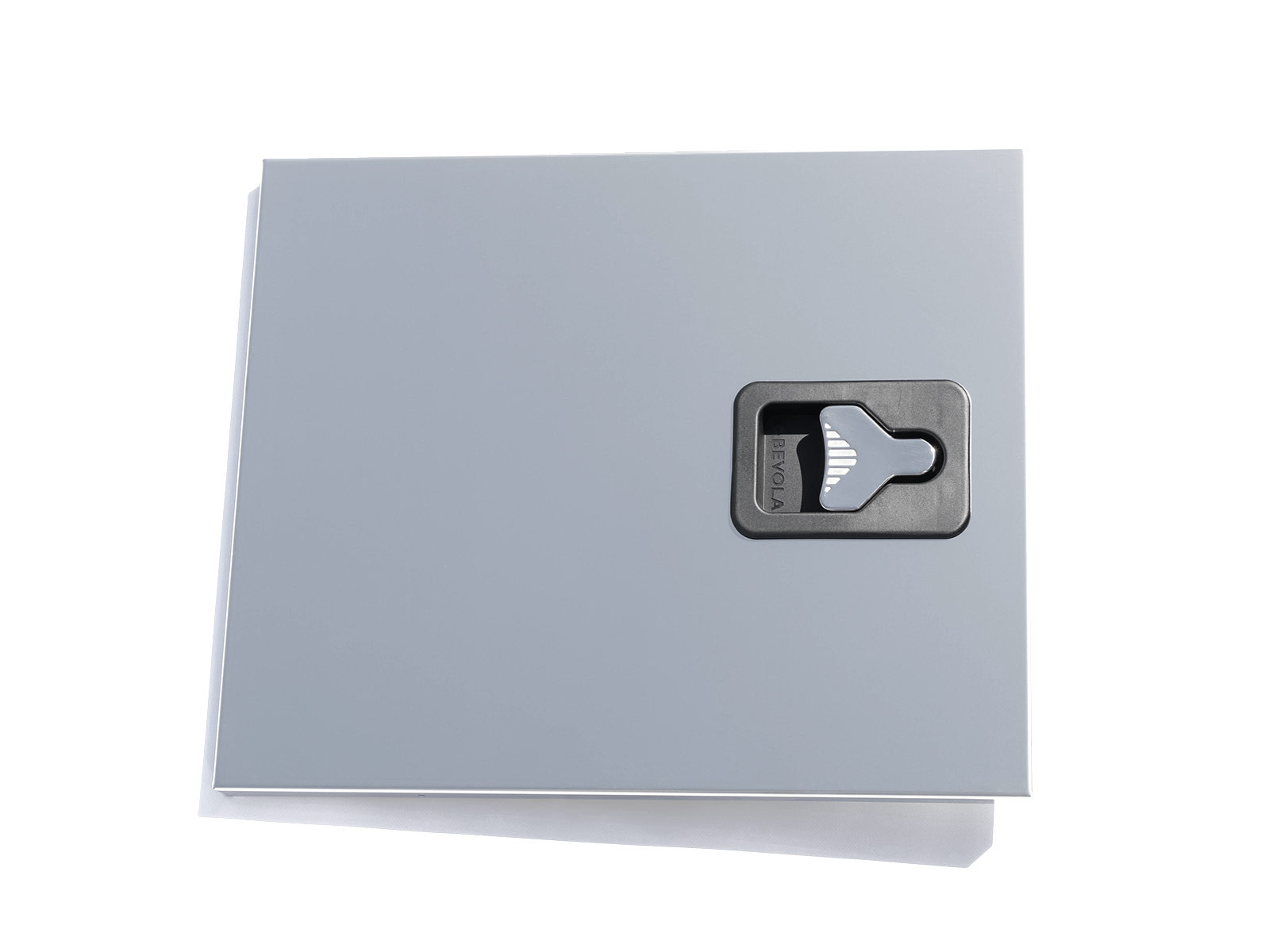 BevoBox okk, rustfri - 800x600 , Sidehengslet.