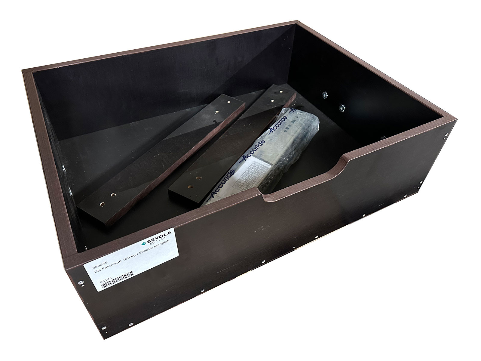 BN Finerskuffe 160 kg f 585609 komplet