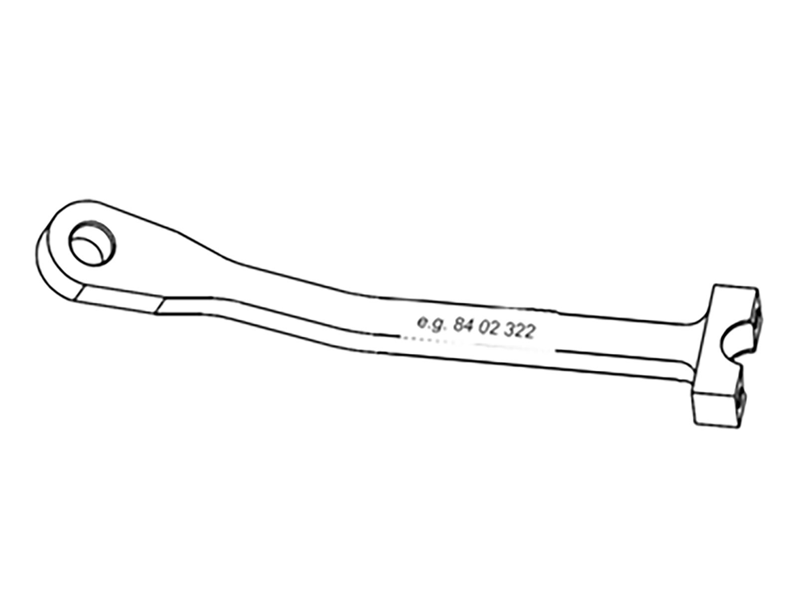 Rotorgrip CS – Arm med klammerfeste - 8402848