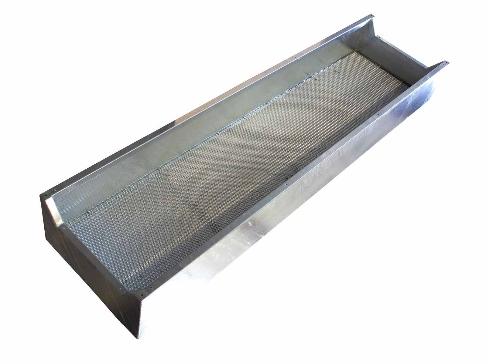 Galv. stakekasse. 2400x600x300