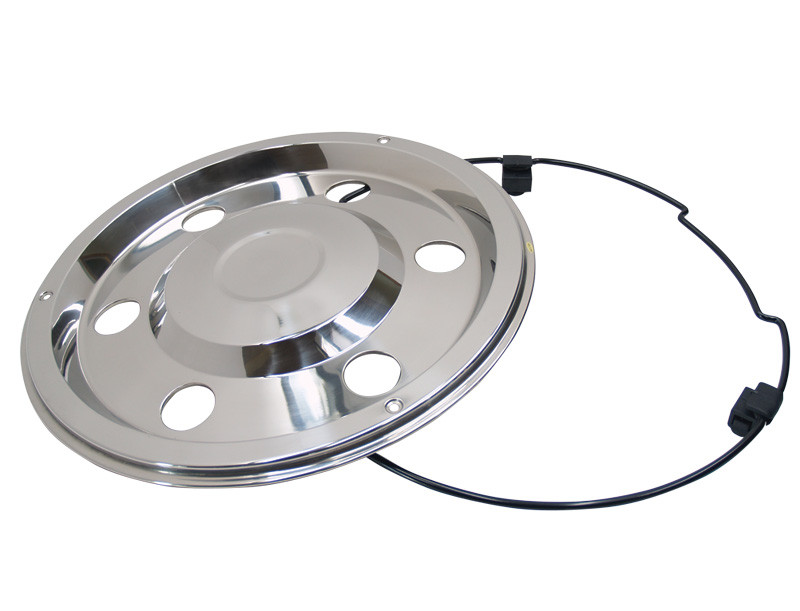 Bakkapsel 17,5 rustfri m/ring - 45858