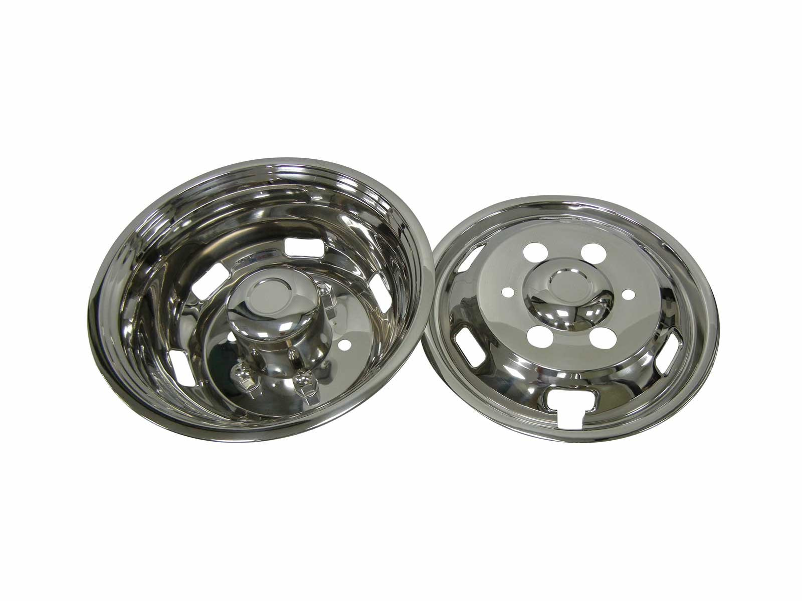 Hjulkapselsats Iveco Daily 16x5,5" - 6 hjulbolter - Ø170 mm. PCD. - Standard.