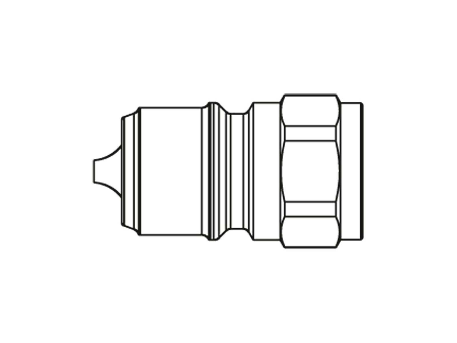 Temakobling han Eliminator 3/8" (Plugg) - Tema T Series   3811