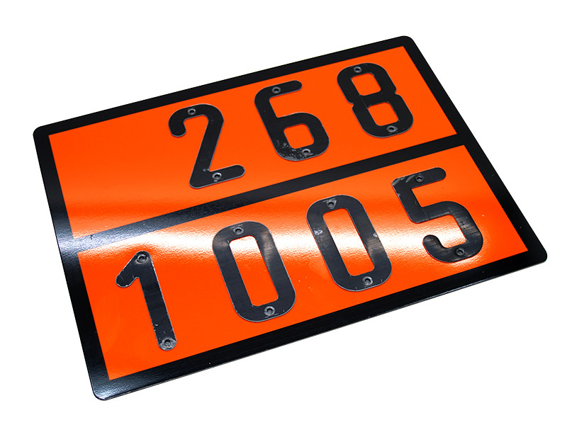 ADR-skilt Ammoniakk 268/1005 - 8942