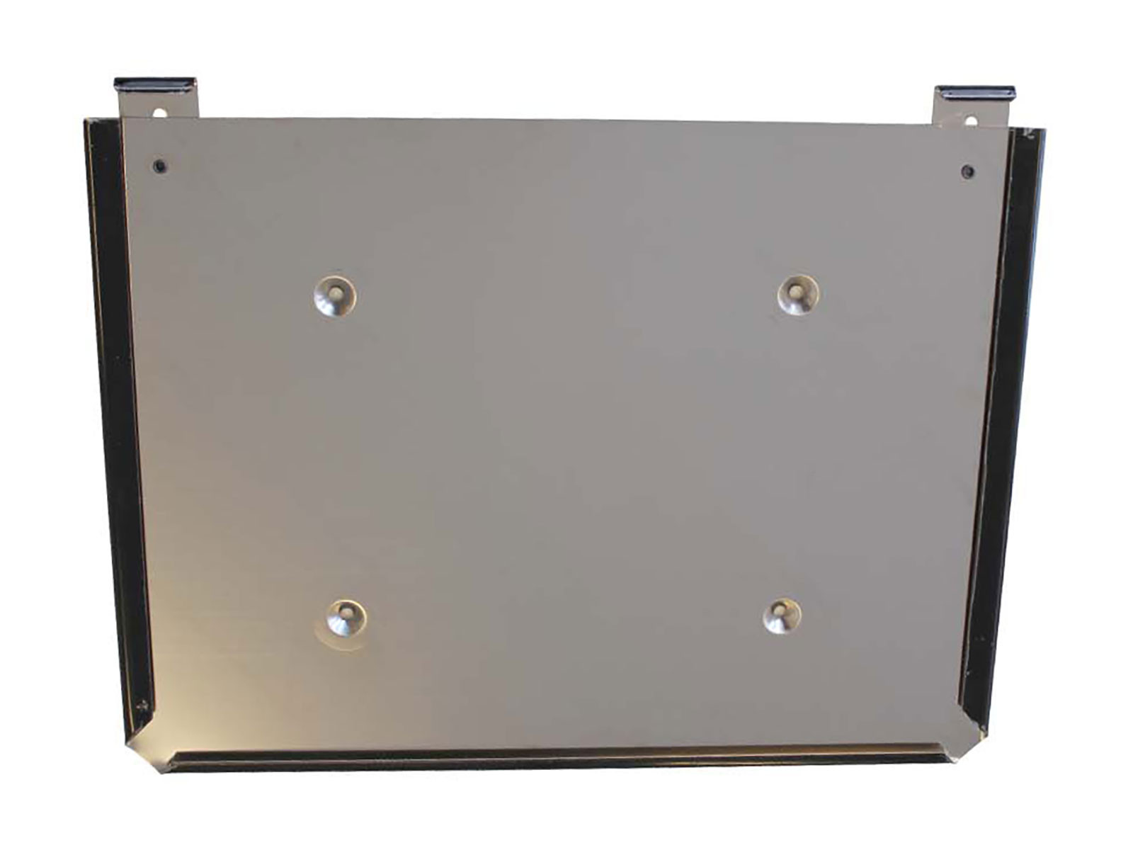 Skiltholder 400x300mm rustfri m/lås - 890805