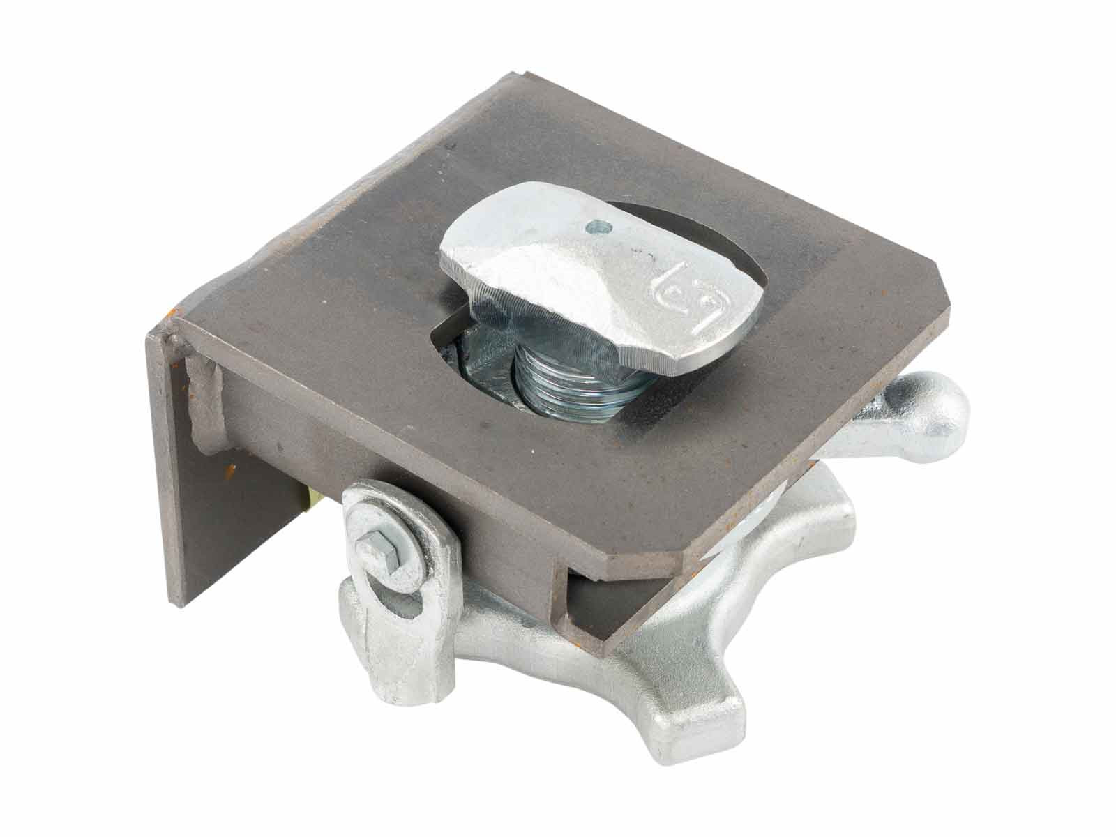 Containerlås VA 05 SNK' 52mm venstre m/bakplate 120mm - Schneider 905.237.501