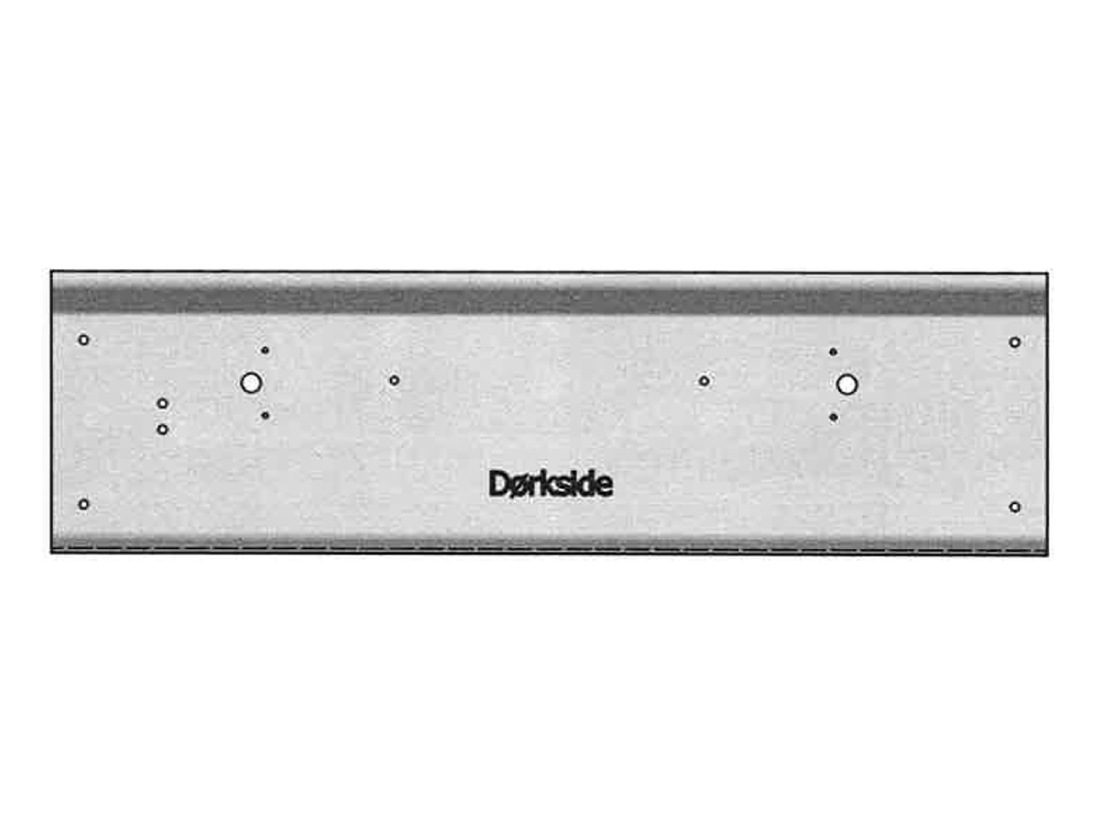 Lygtepanel - 1No763-B - Pulverlakkert