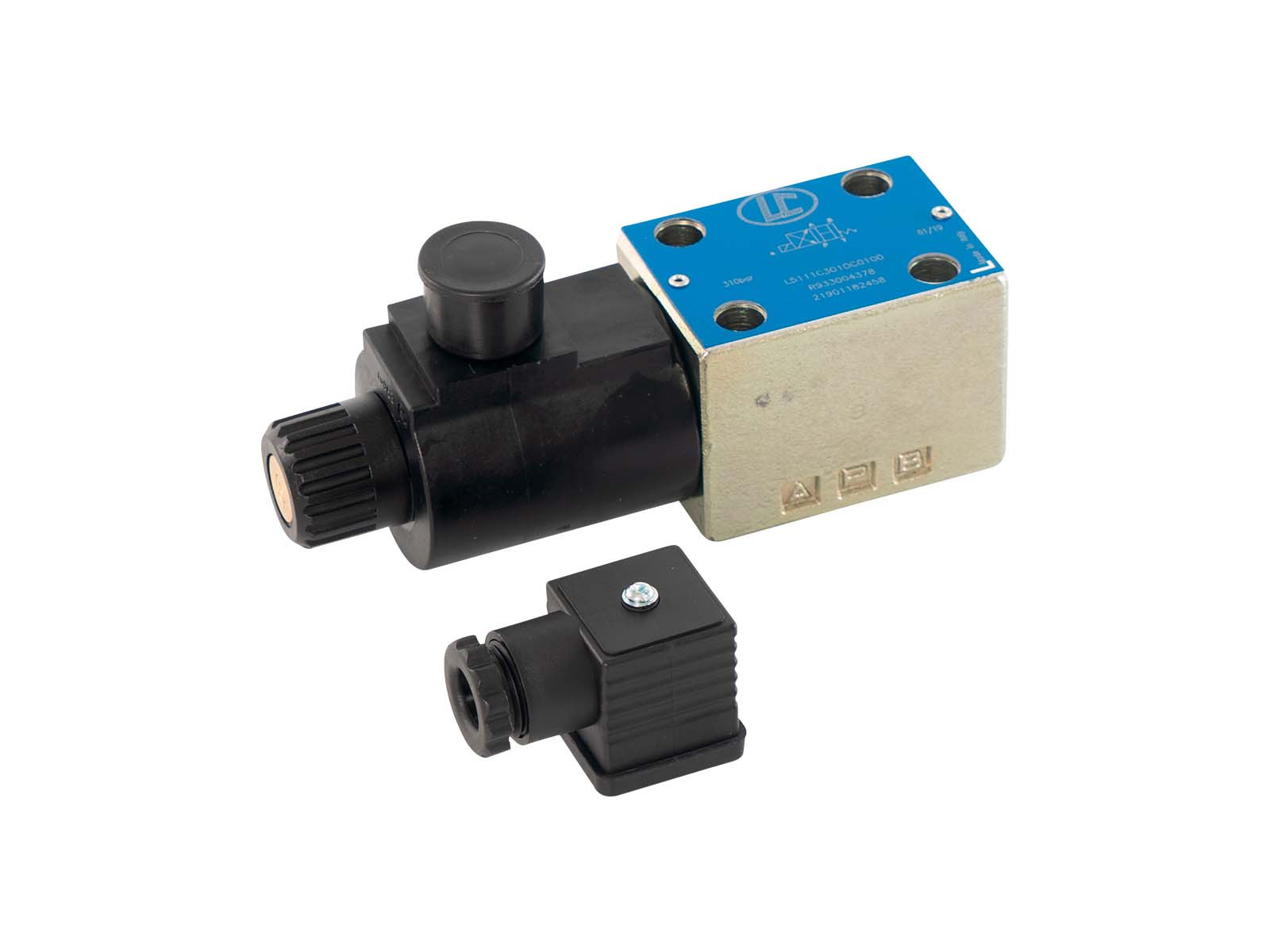Cetop 3 Enkeltvirkende Solenoideventil C301 24volt - EL10C11A24VDC