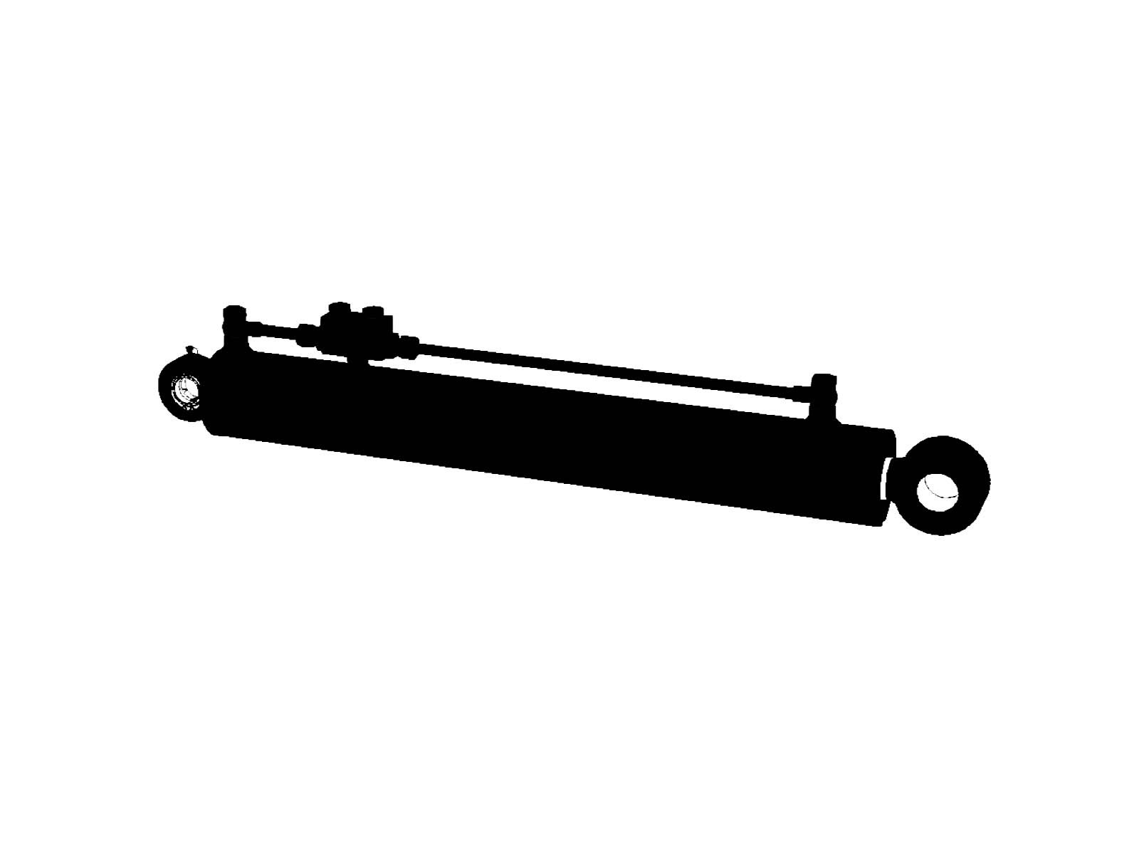 Dobbeltv. Sylinder H8 95/80x40x575 P350 med Pilot.tilbakes - XE650500420HM15