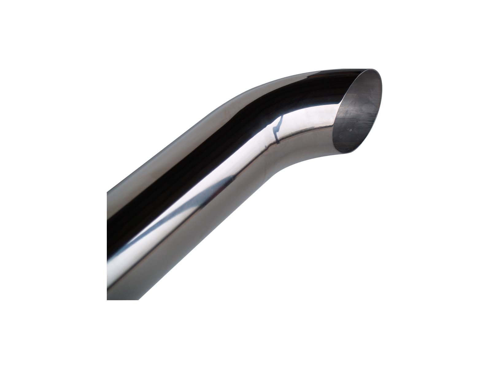 127 mm polert rør m/bøy 2 m - 87894