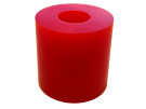 PU buffer sh.80 shore, rød  ø40x40x16,5 for flexifeste - .