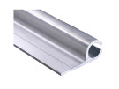 Teltlistprofil alum..50x21mm x 6m - passer til Ø10-13mm kederlist