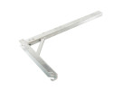 Brakett med arm for sidehinder. - Varmgalvanisert. 720x385 mm.
