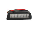 Skiltlys 10-30V, LED - L120xB47xH42 mm - cc hull 53 mm
