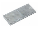 Refleks hvit 94x44x6,5 mm - 80.106-011 cc.70mm
