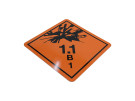 ADR skilt 1.1B (1) - 250x250mm - 1 mm magnetic plate