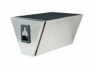 BevoBox rustfri trekant 450/155x350x600 - Utrekkbar skuff.